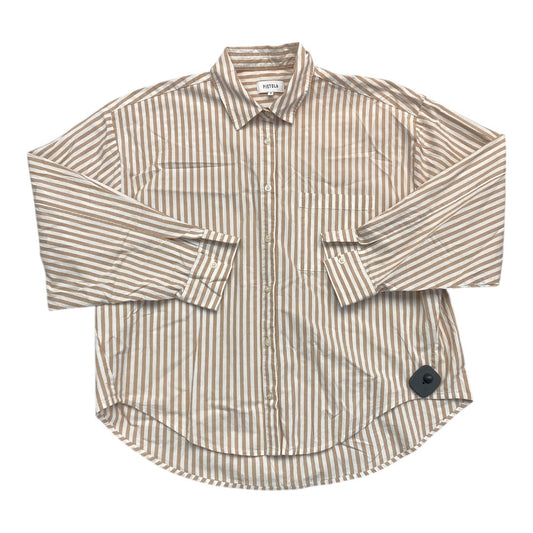 Top Ls By Pistola In Brown & White, Size:S