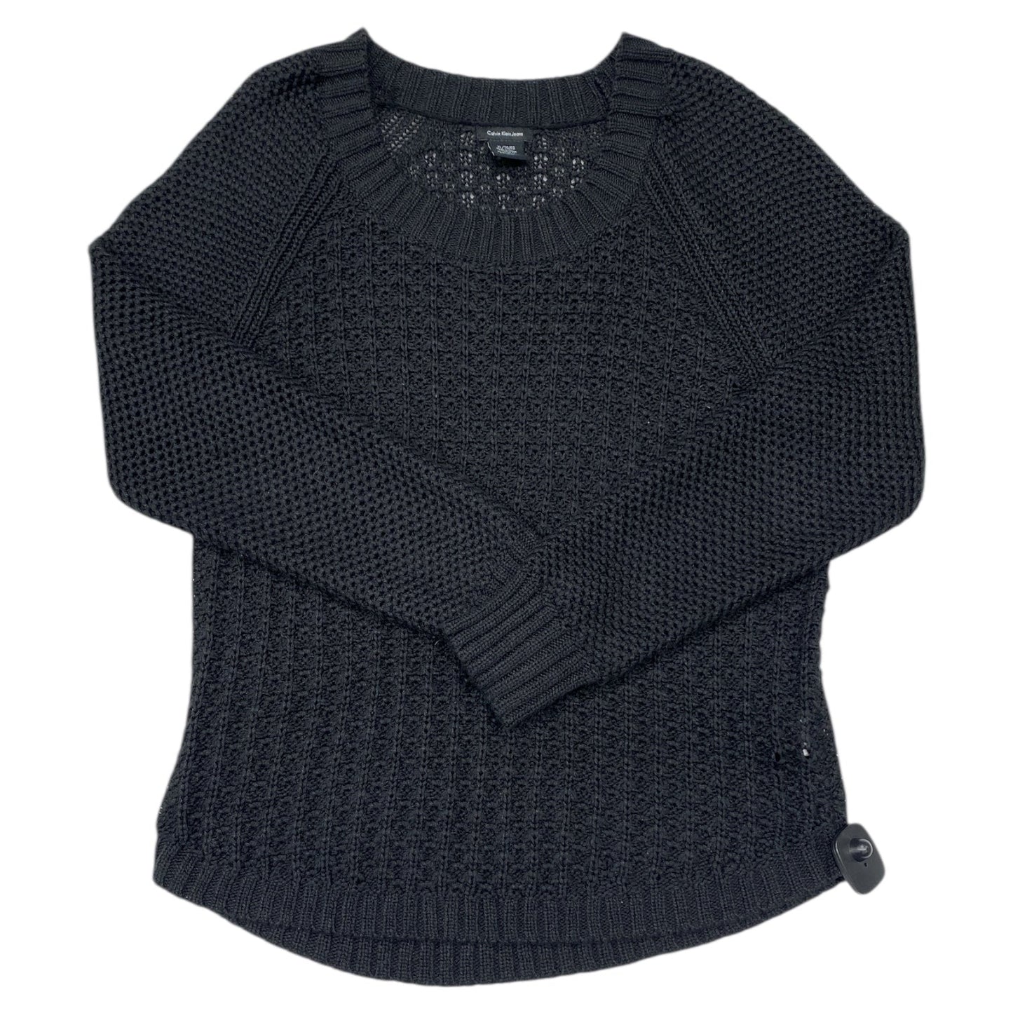 Sweater By Calvin Klein In Black, Size:Xl
