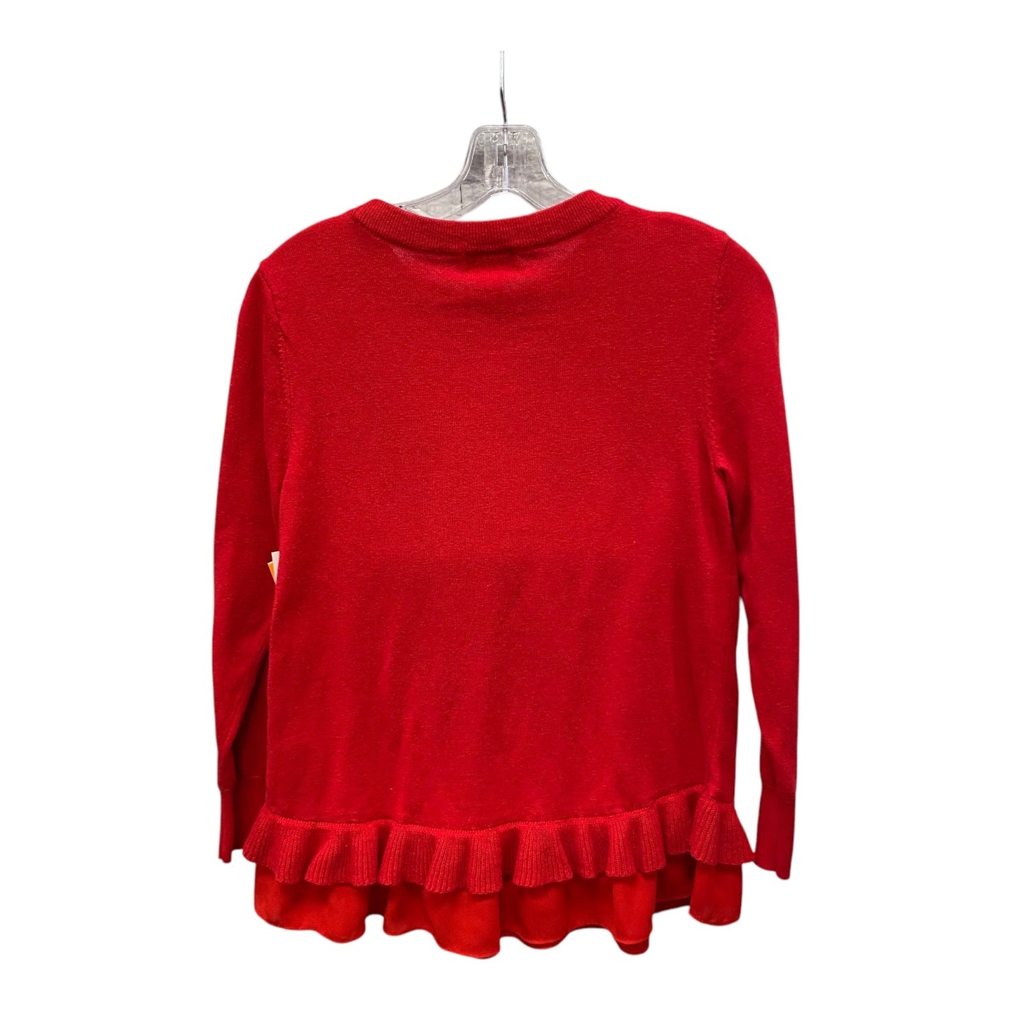 Sweater By Style And Company In Red, Size:Mp