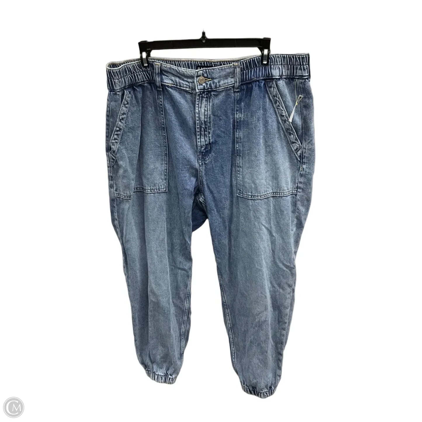 Jeans Boyfriend By Gap In Blue Denim, Size: Xl