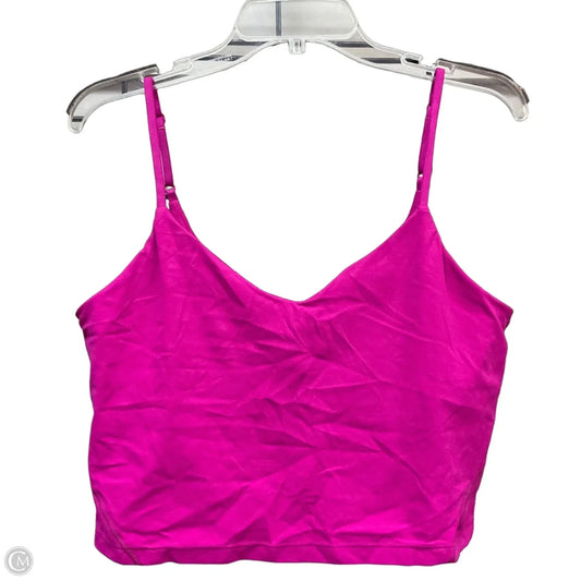Athletic Tank Top By Lululemon In Pink, Size: 14