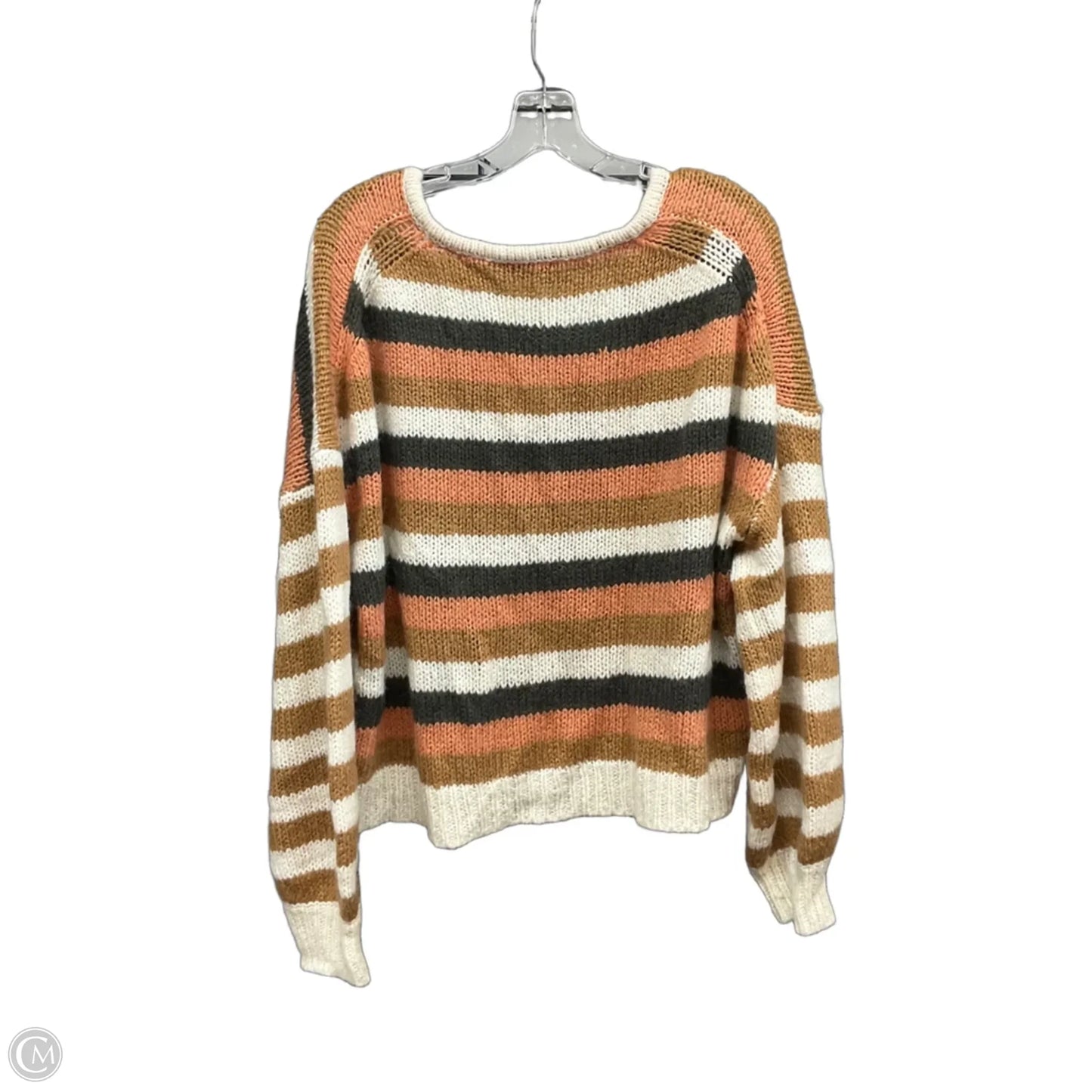 Sweater By Madewell In Striped Pattern, Size: Xl