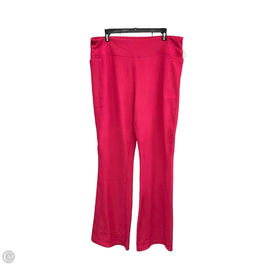 Athletic Leggings By Blogilates In Pink, Size: 1x
