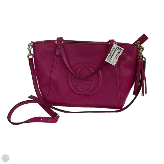 Crossbody Luxury Designer By Gucci, Size: Medium