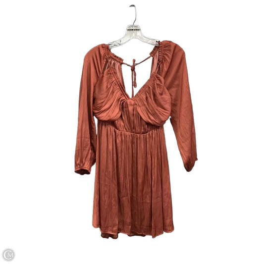 Dress Casual Short By Anthropologie In Brown, Size: S