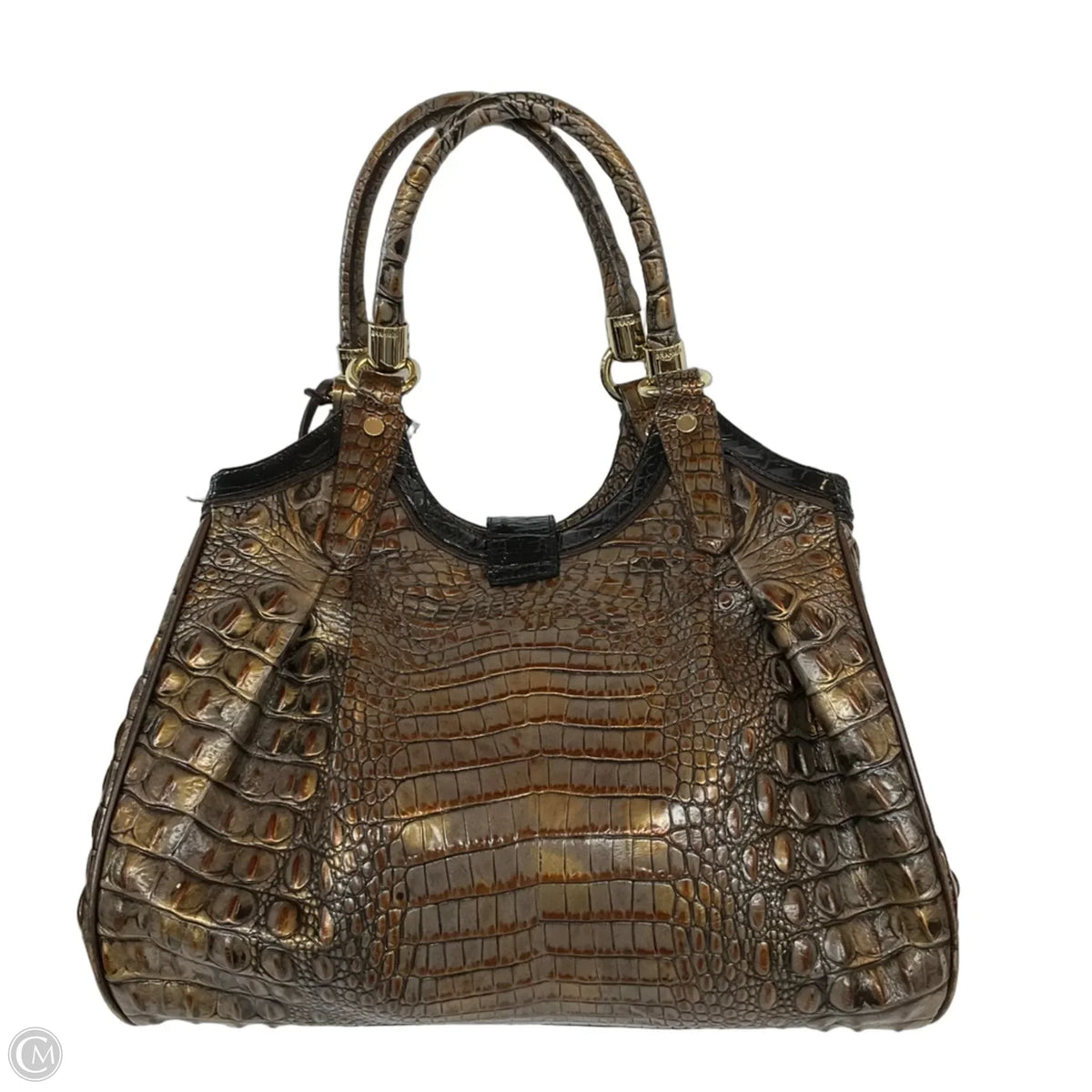 Handbag Designer By Brahmin, Size: Medium