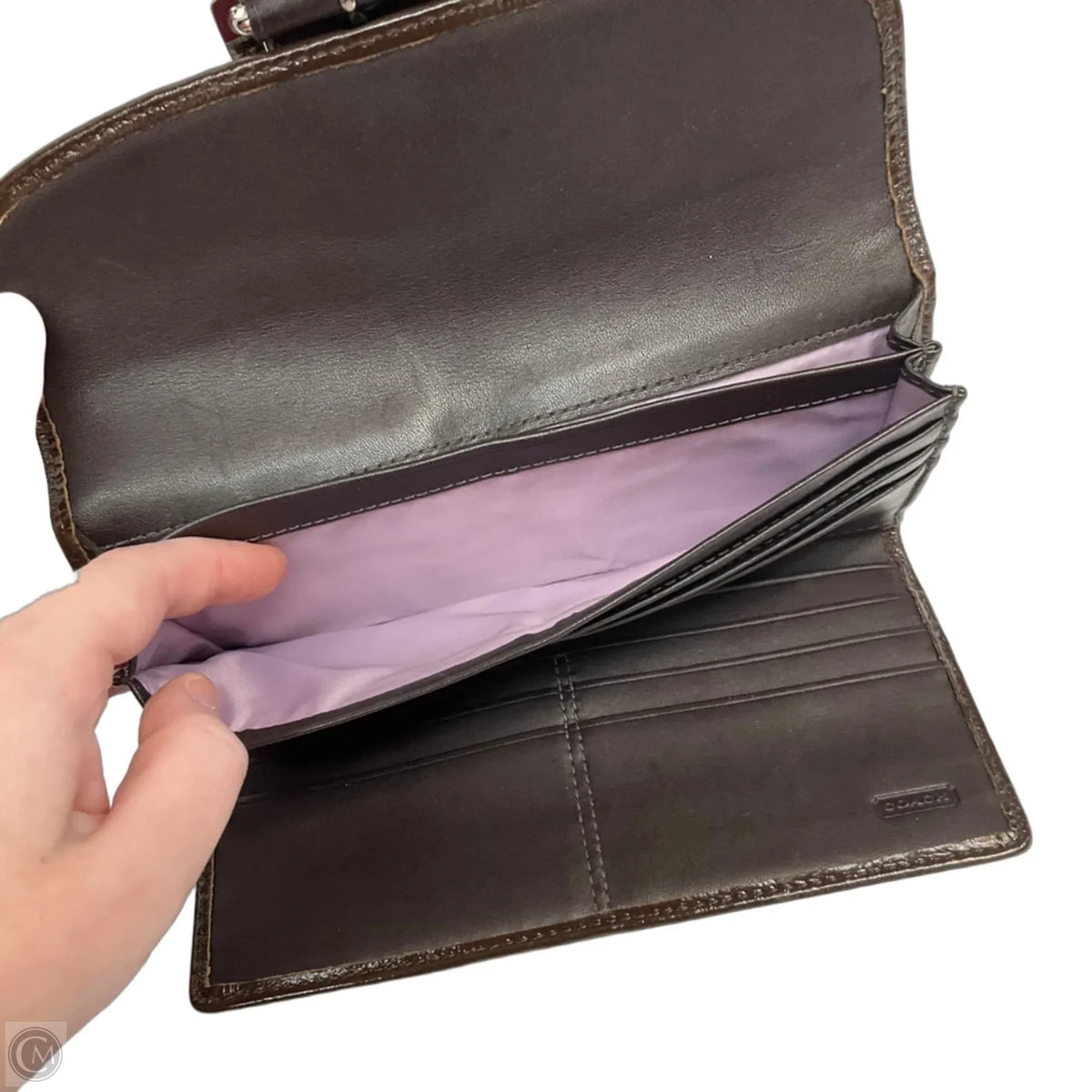 Wallet Designer By Coach, Size: Large