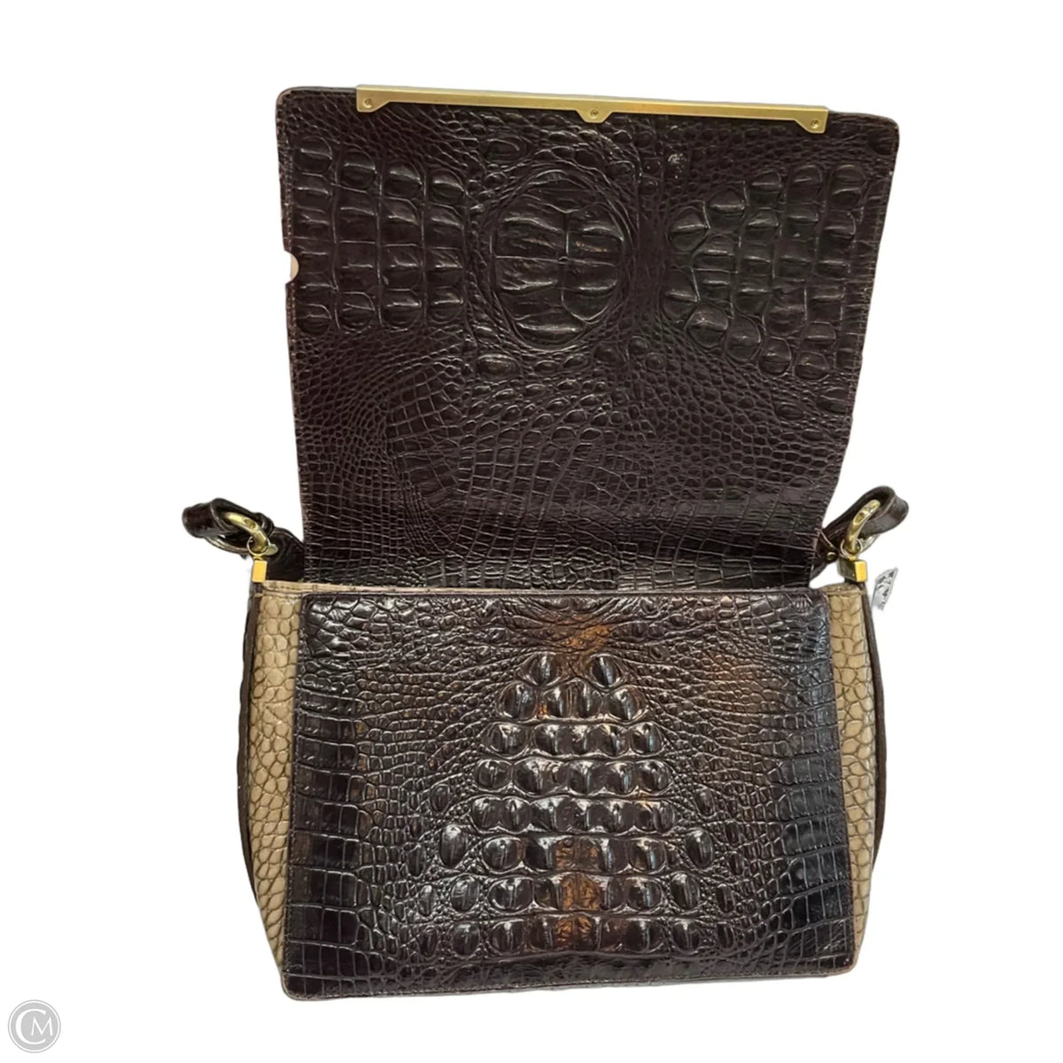 Handbag Designer By Brahmin, Size: Medium