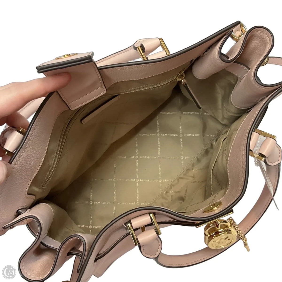 Handbag Designer By Michael Kors, Size: Medium