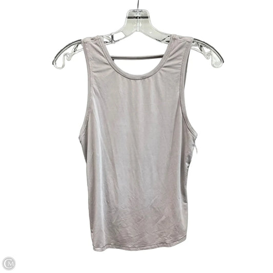 Athletic Tank Top By Lululemon In Grey, Size: 4