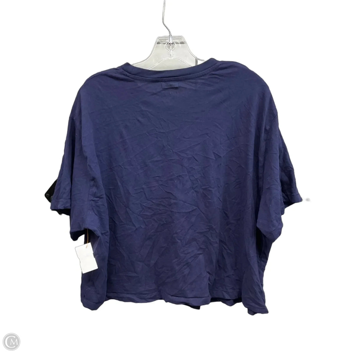 Athletic Top Short Sleeve By Fabletics In Navy, Size: 2x