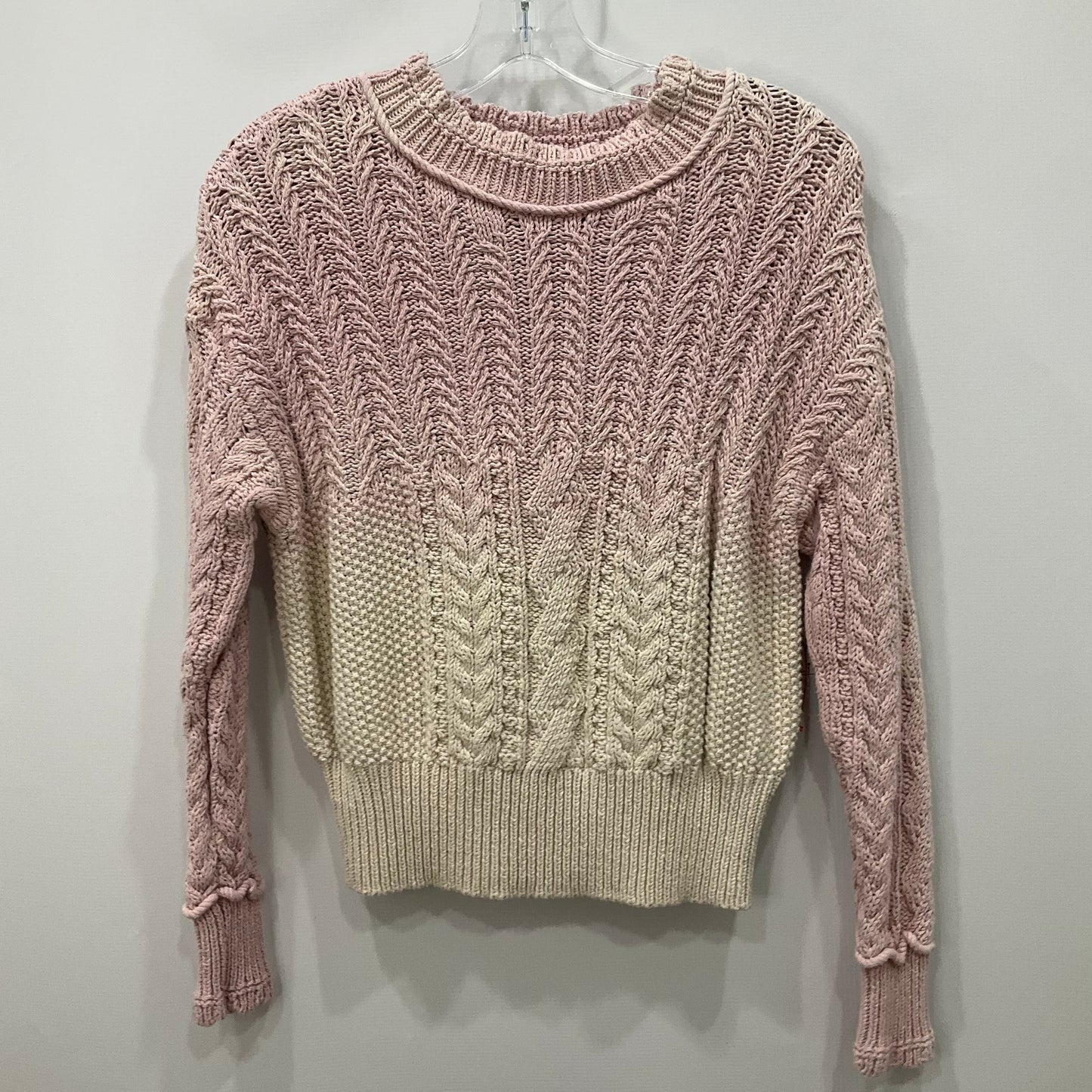 Sweater By Anthropologie In Pink, Size: M