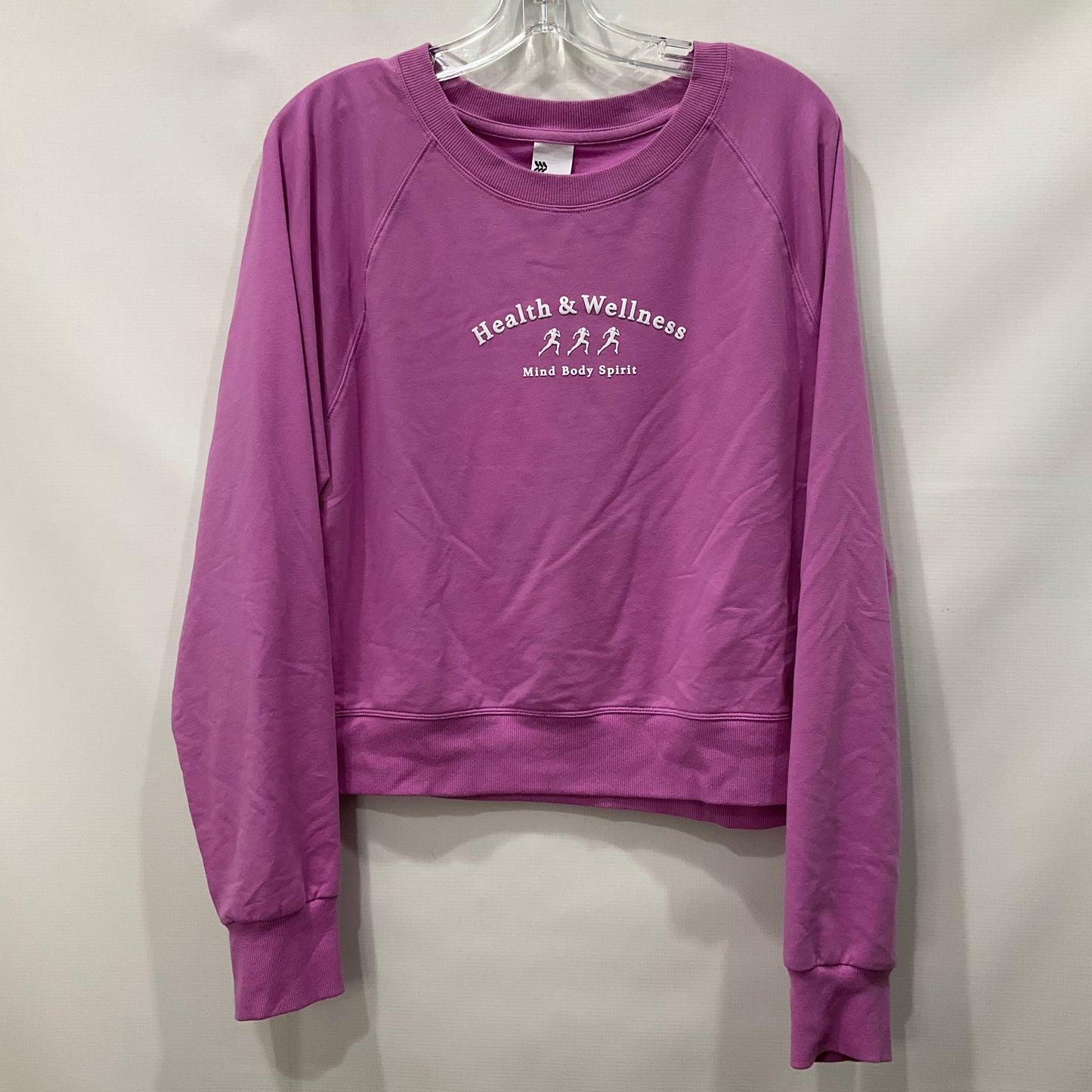 Athletic Top Long Sleeve Crewneck By All In Motion  Size: L