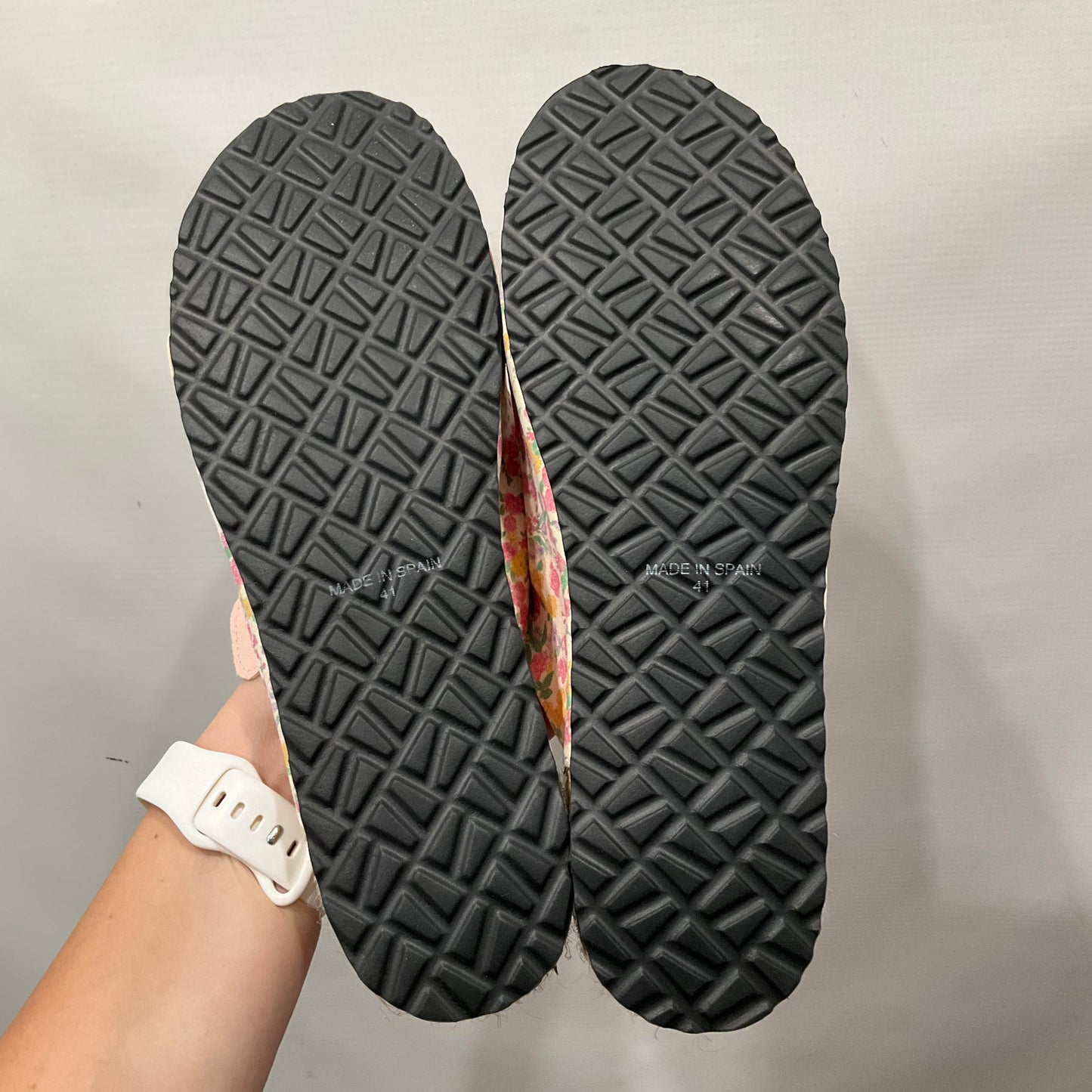 Pink Sandals Designer Love Shack Fancy, Size 10