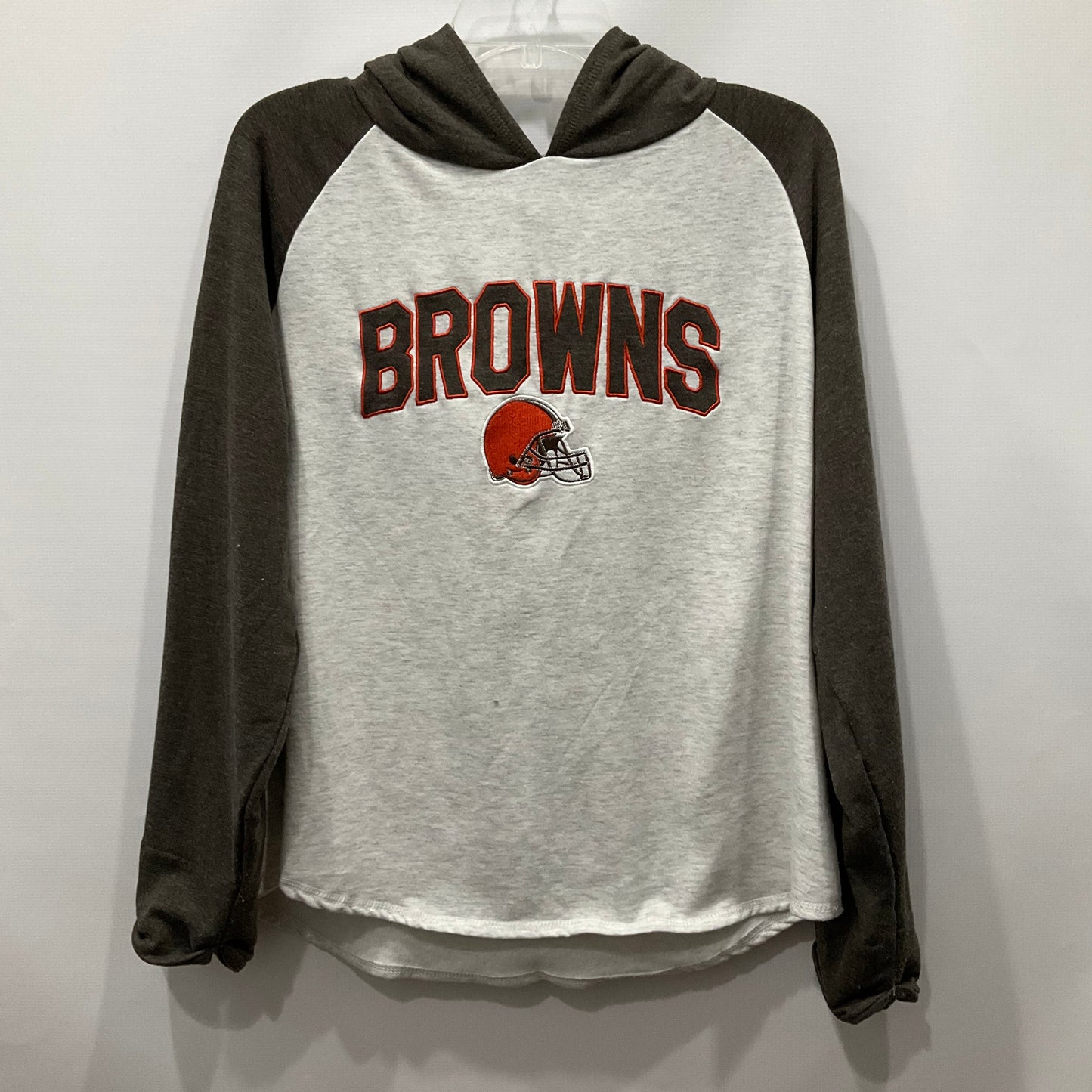 Grey Sweatshirt Hoodie Nfl, Size Xl