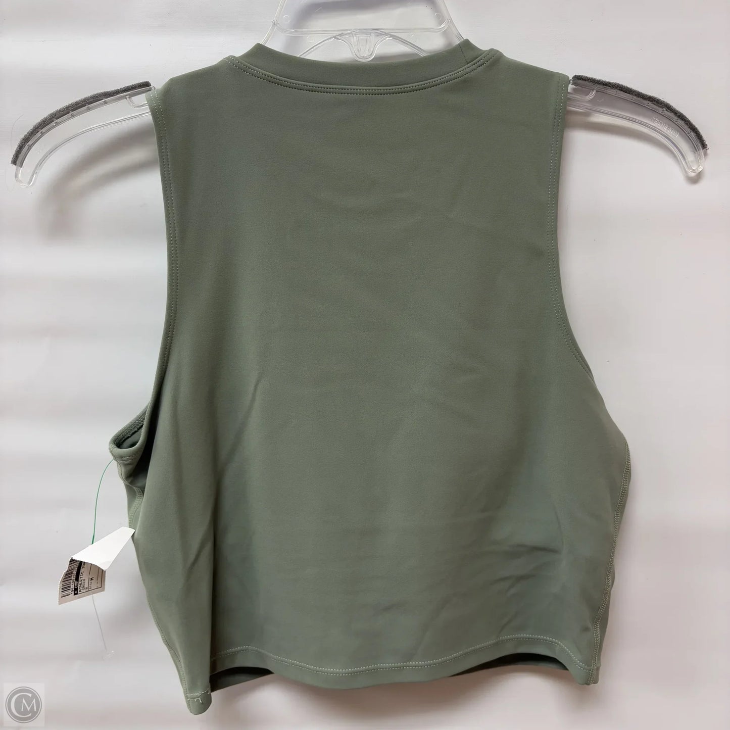 Athletic Tank Top In Green, Size: M