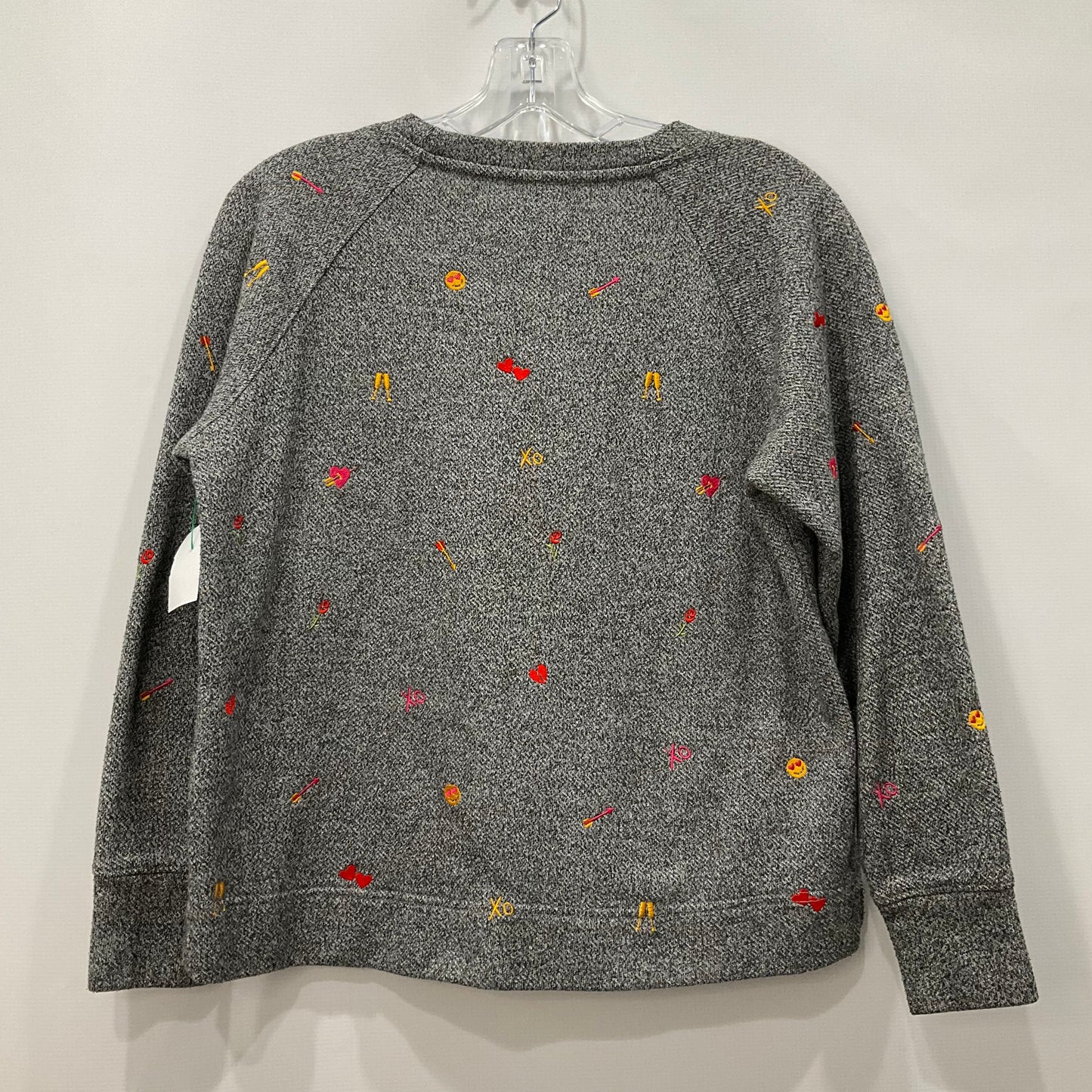 Sweatshirt Crewneck By Lou And Grey In Grey, Size: Xs