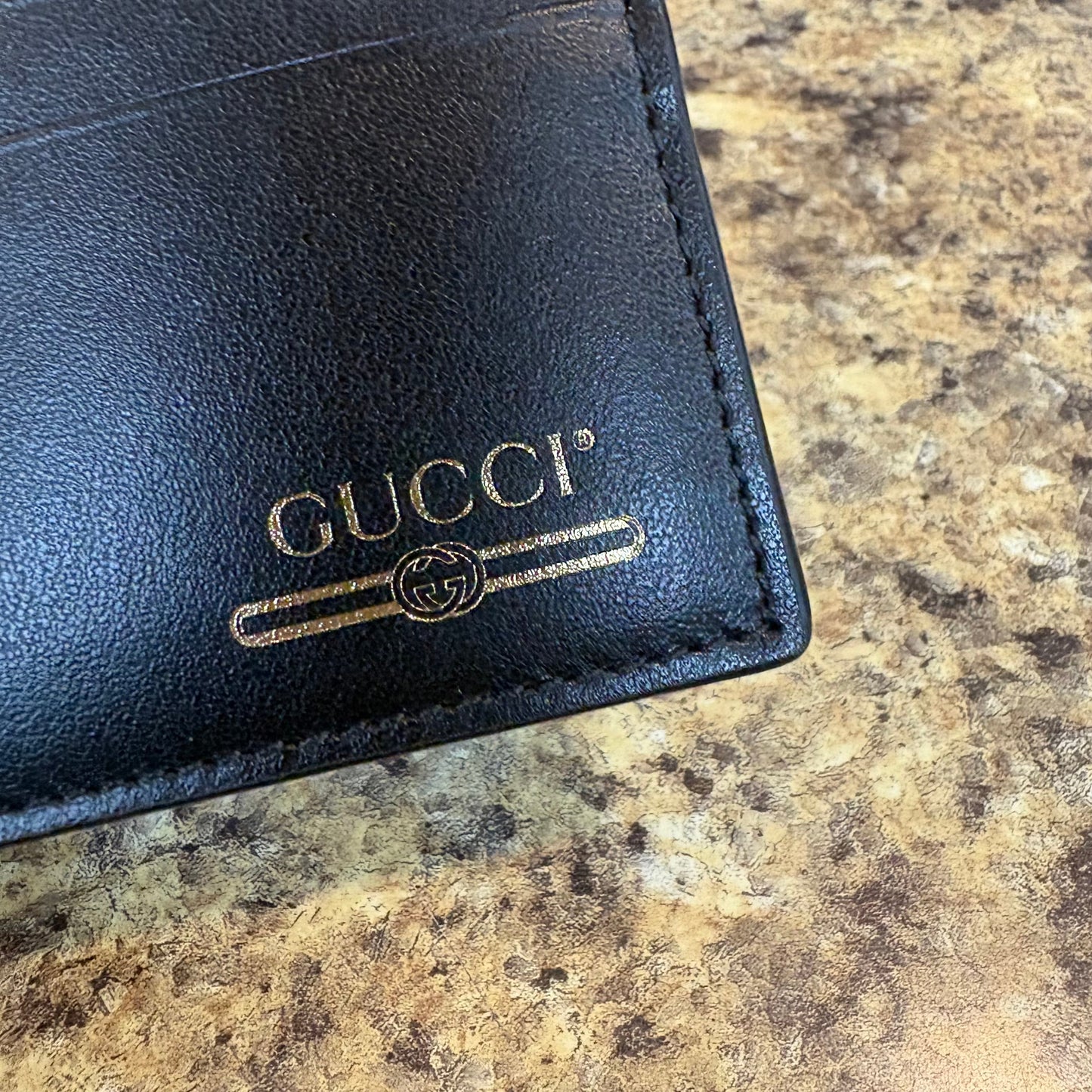 Id/card Holder Luxury Designer By Gucci, Size: Small