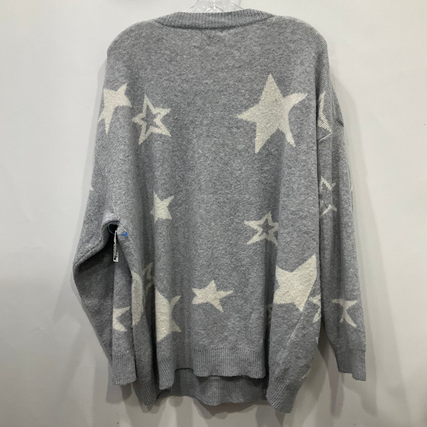 Sweater By Debut In Grey, Size: 1x