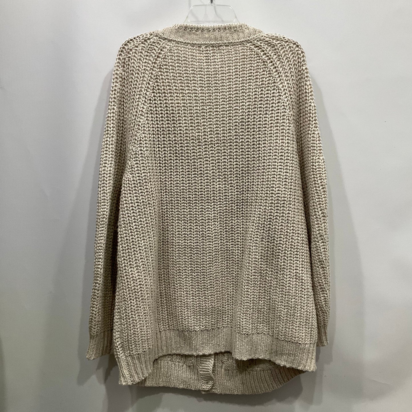 Cardigan By Universal Thread In Cream, Size: Xxl