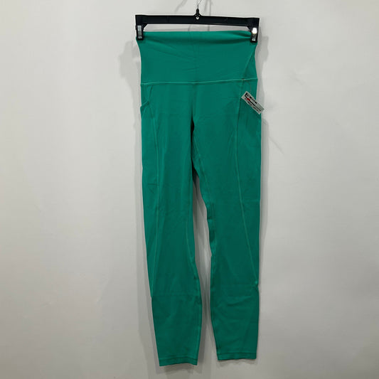 Athletic Leggings By Lululemon In Green, Size: 2