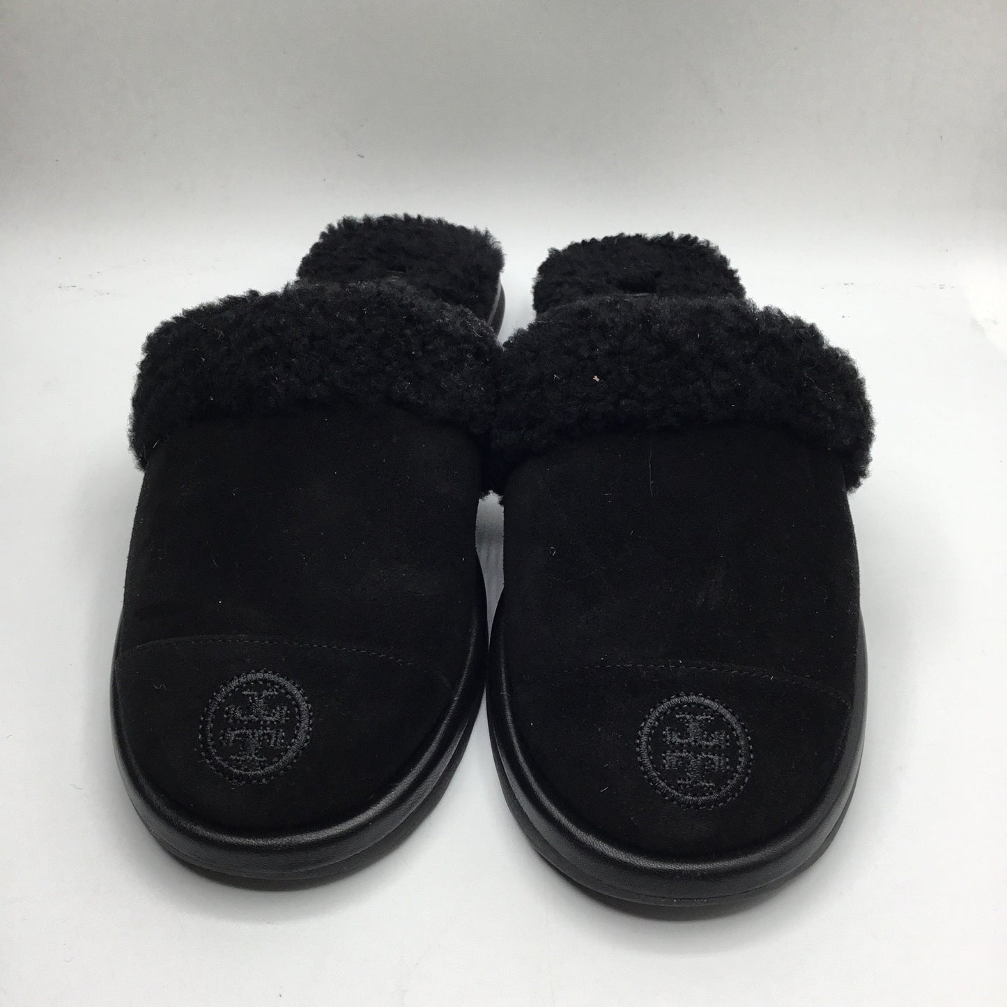 Slippers By Tory Burch In Black, size 8.5