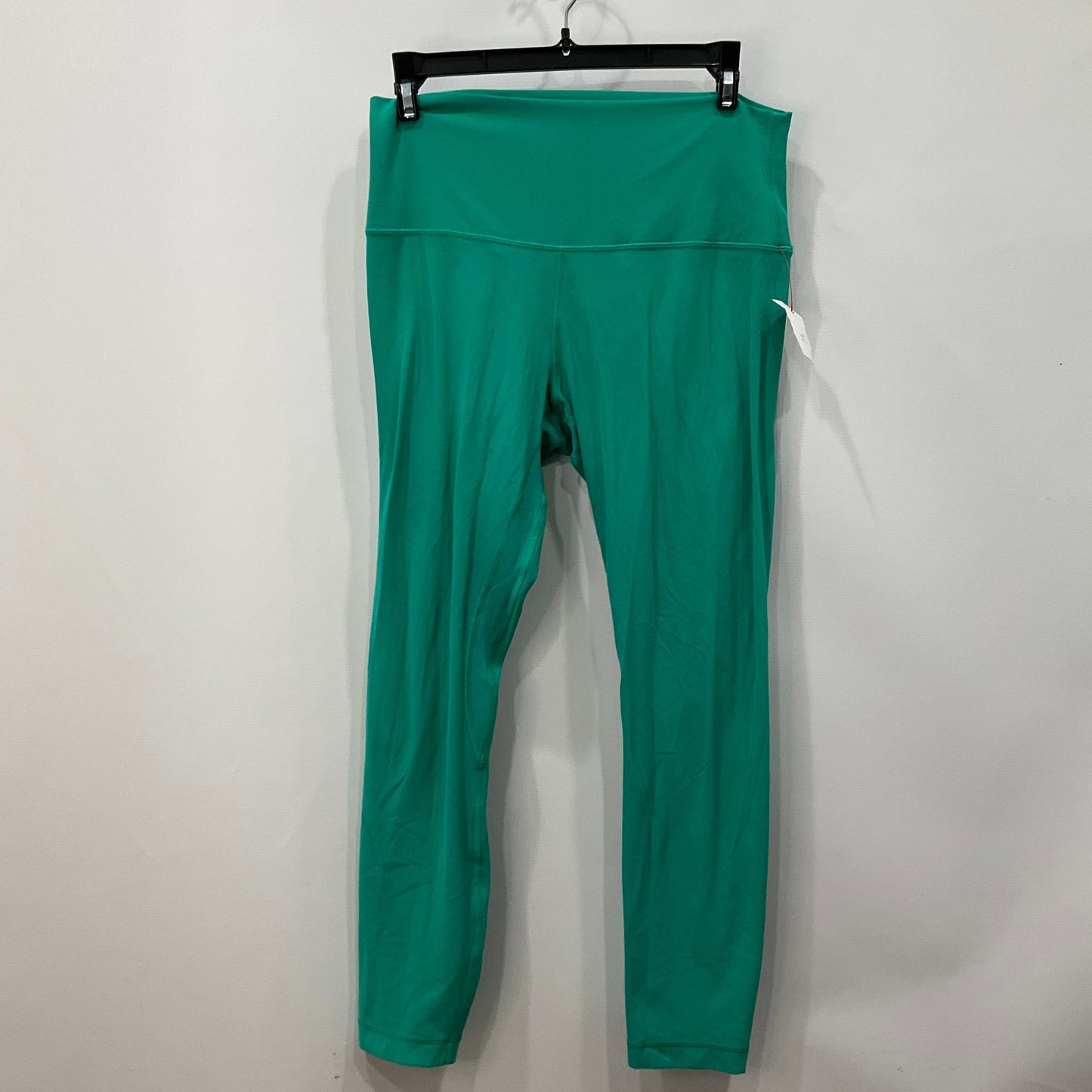 Athletic Leggings By Lululemon In Green, Size: 10