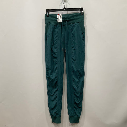 Athletic Pants By Lululemon In Green, Size: 0