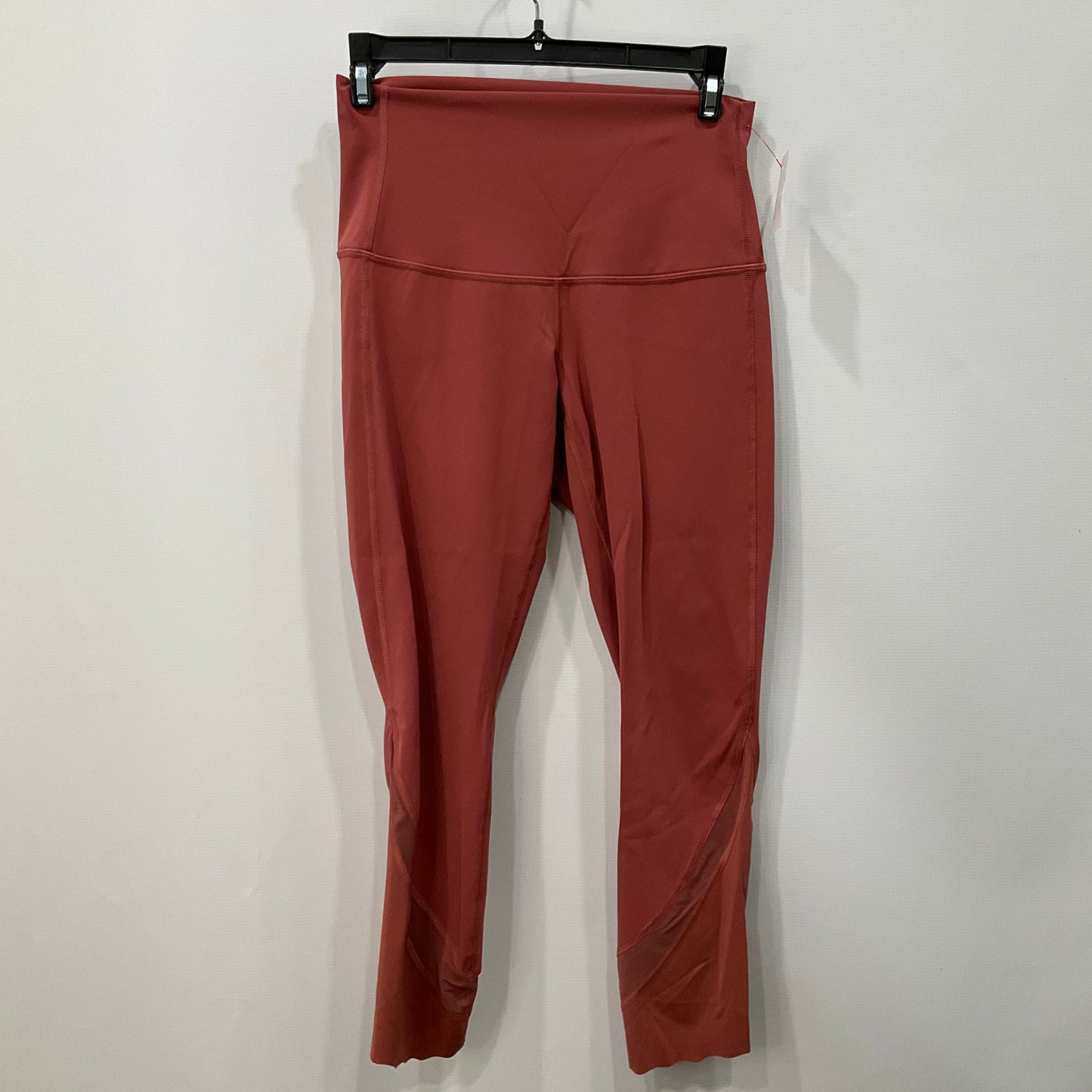 Athletic Leggings By Lululemon In Red, Size: 6