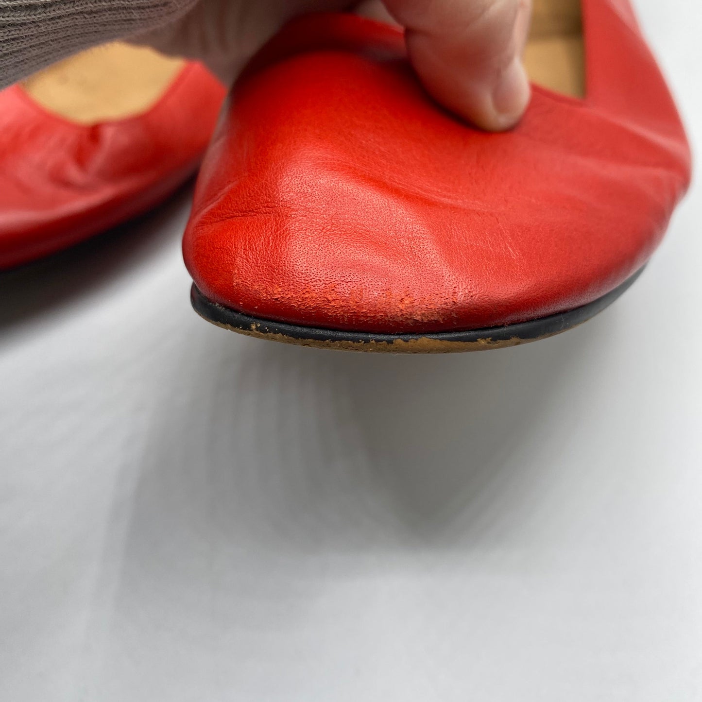 Shoes Flats By Madewell In Red, Size: 7