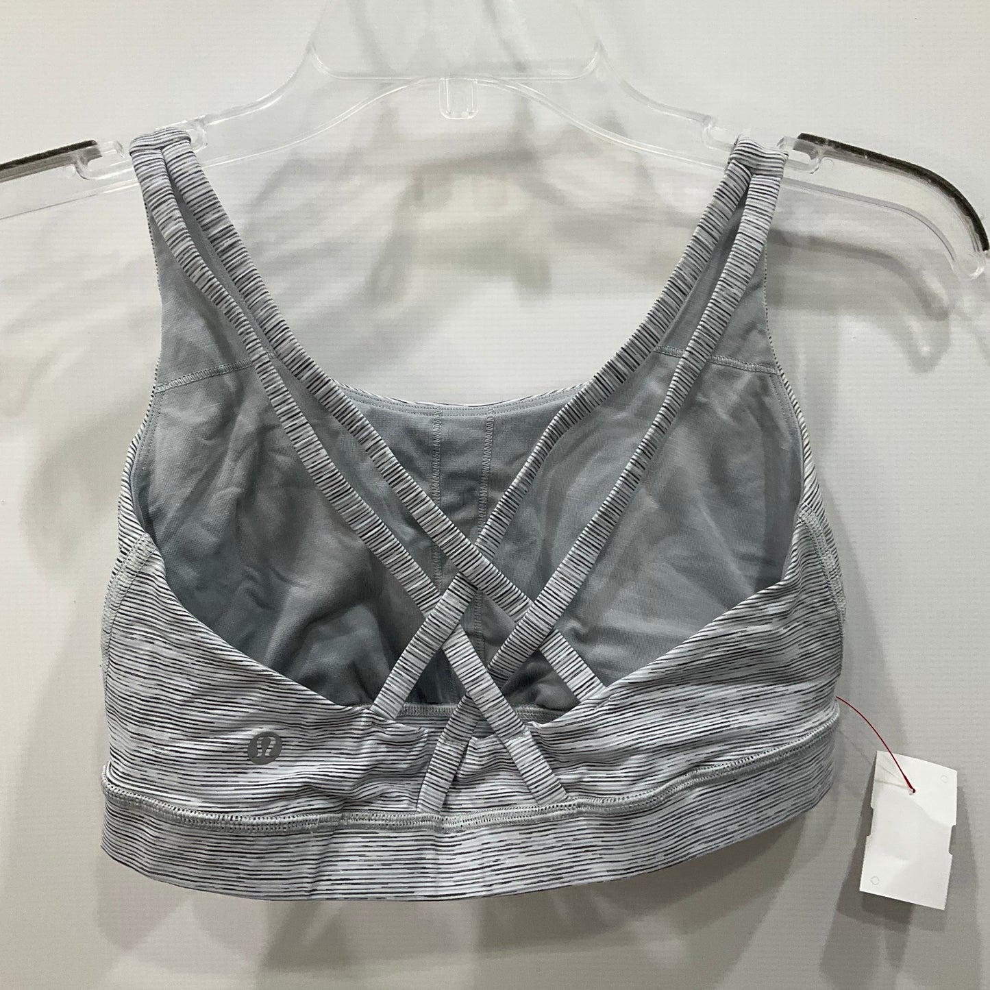 Athletic Bra By Lululemon In Grey, Size: 8