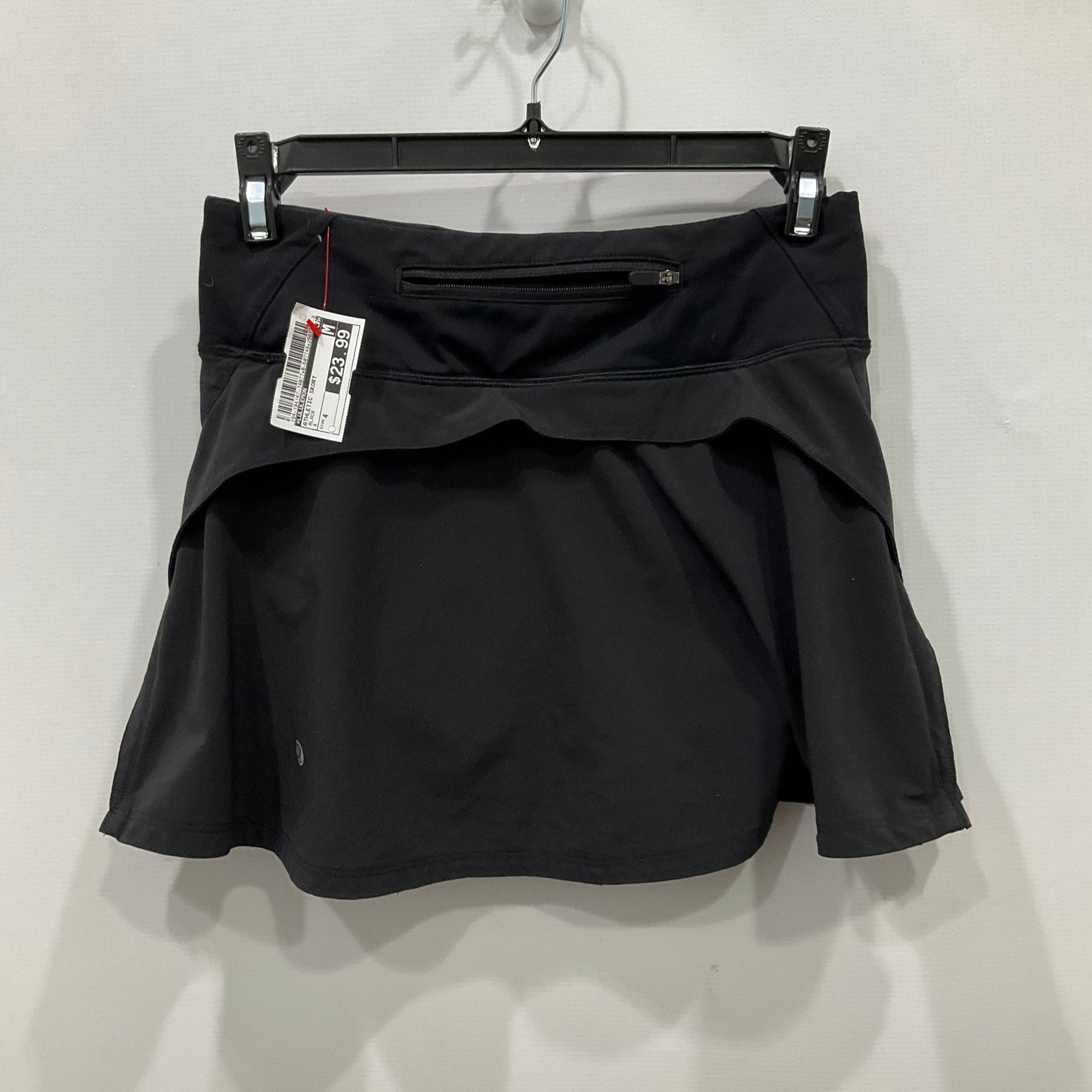 Athletic Skort By Lululemon In Black, Size: 4