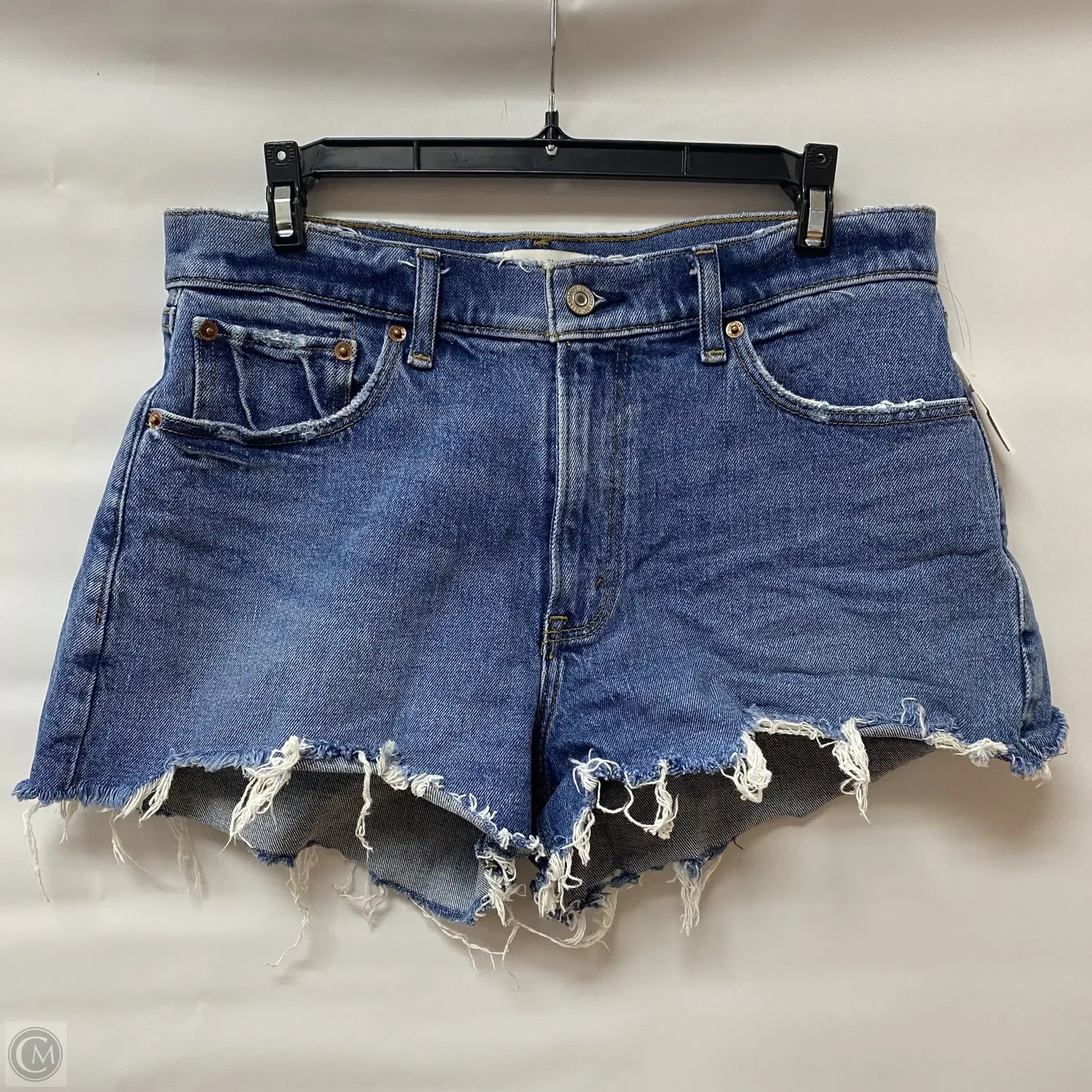 Shorts By Abercrombie And Fitch In Blue Denim, Size: 6