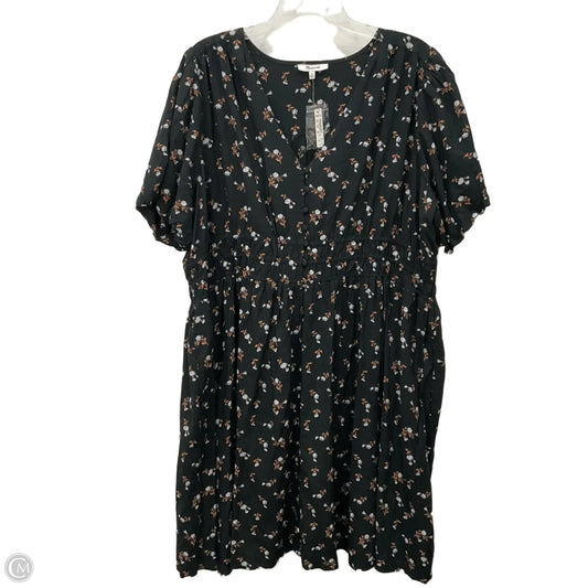 Dress Casual Short By Madewell In Floral Print, Size: 3x