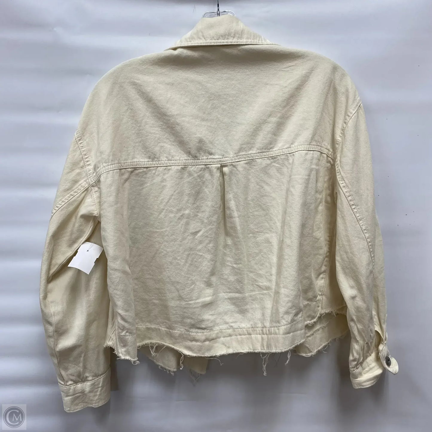 Jacket Shirt By Love Notes In Cream, Size: S