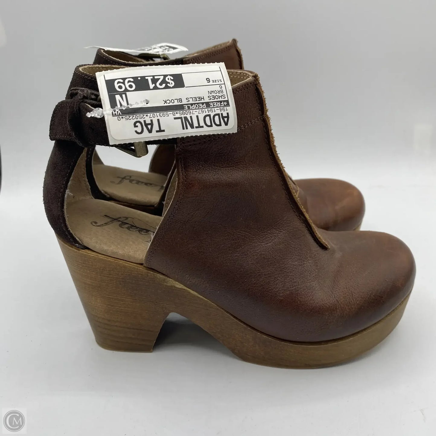 Shoes Heels Block By Free People In Brown, Size: 6