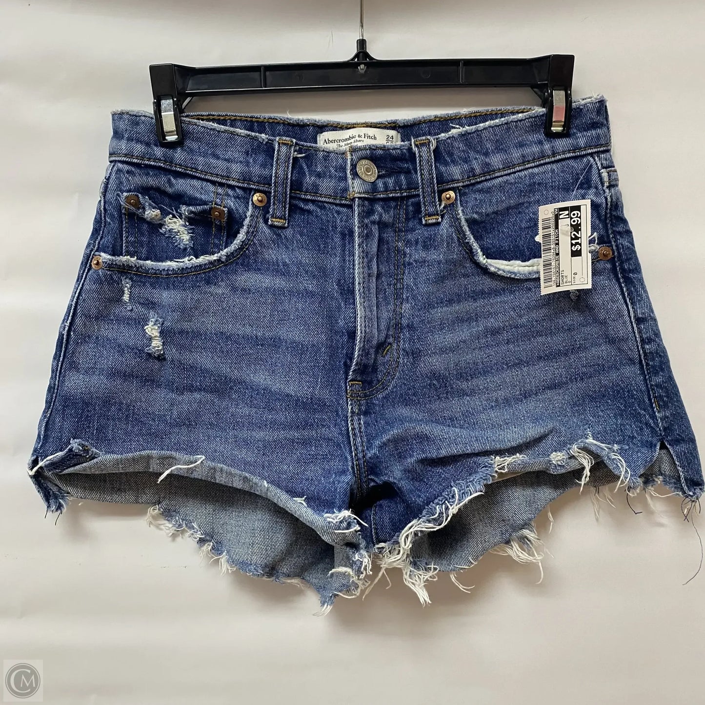 Shorts By Abercrombie And Fitch In Blue, Size: 0