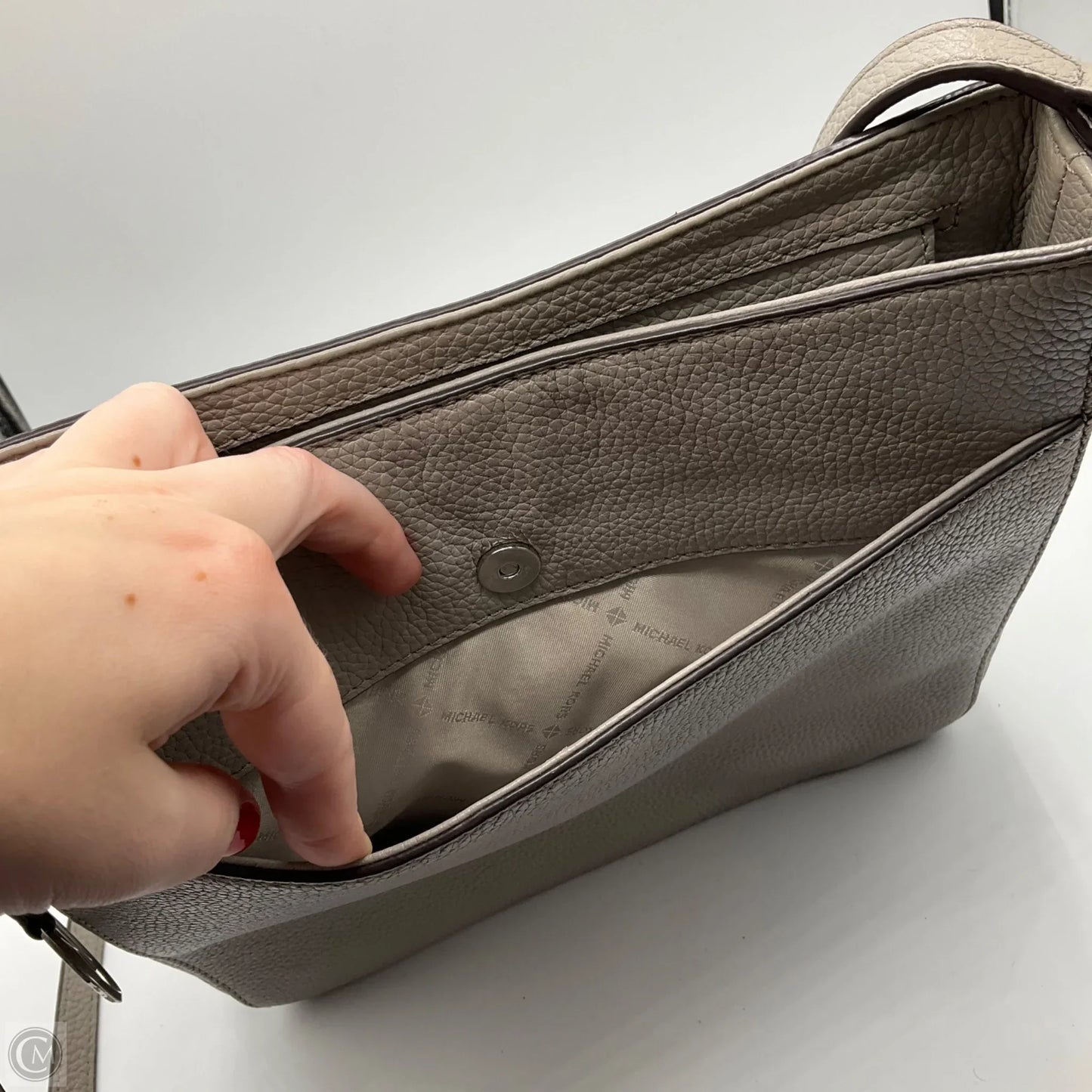 Crossbody Designer By Michael Kors, Size: Medium