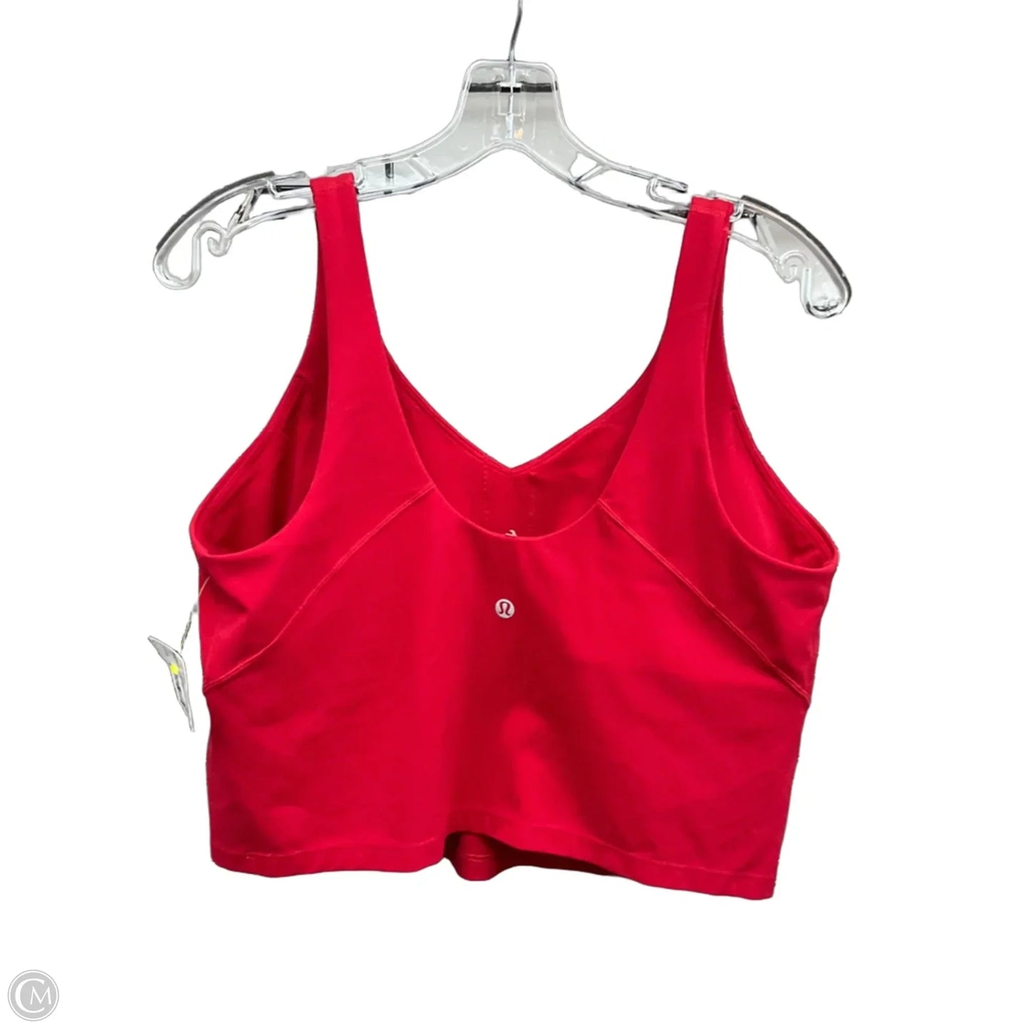 Athletic Tank Top By Lululemon In Red, Size: 16