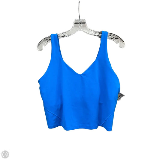 Athletic Tank Top By Lululemon In Blue, Size: 16