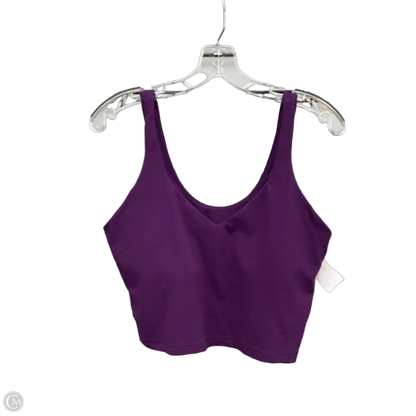 Athletic Tank Top By Lululemon In Purple, Size: 14