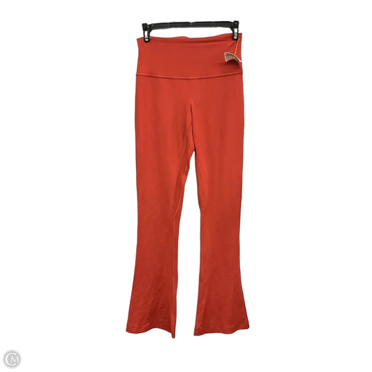 Athletic Leggings By Lululemon In Orange, Size: 6