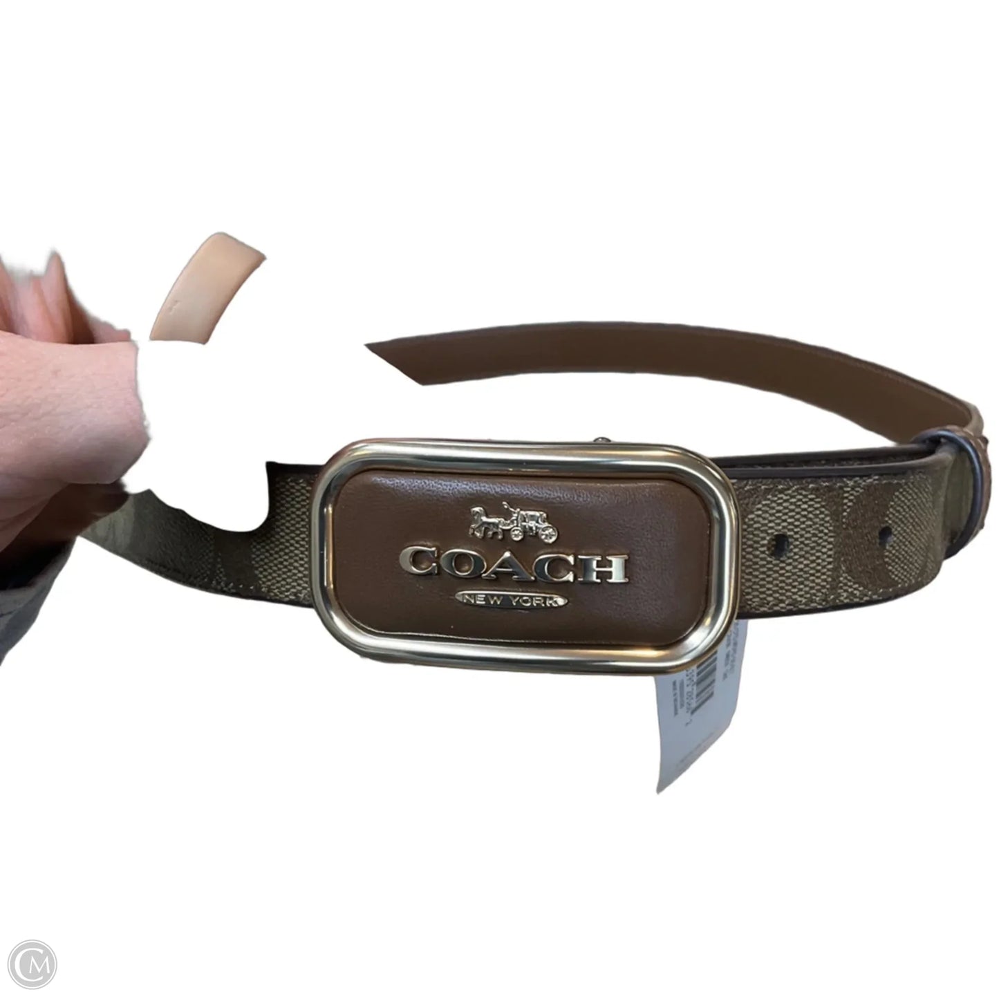 Belt Designer By Coach, Size: