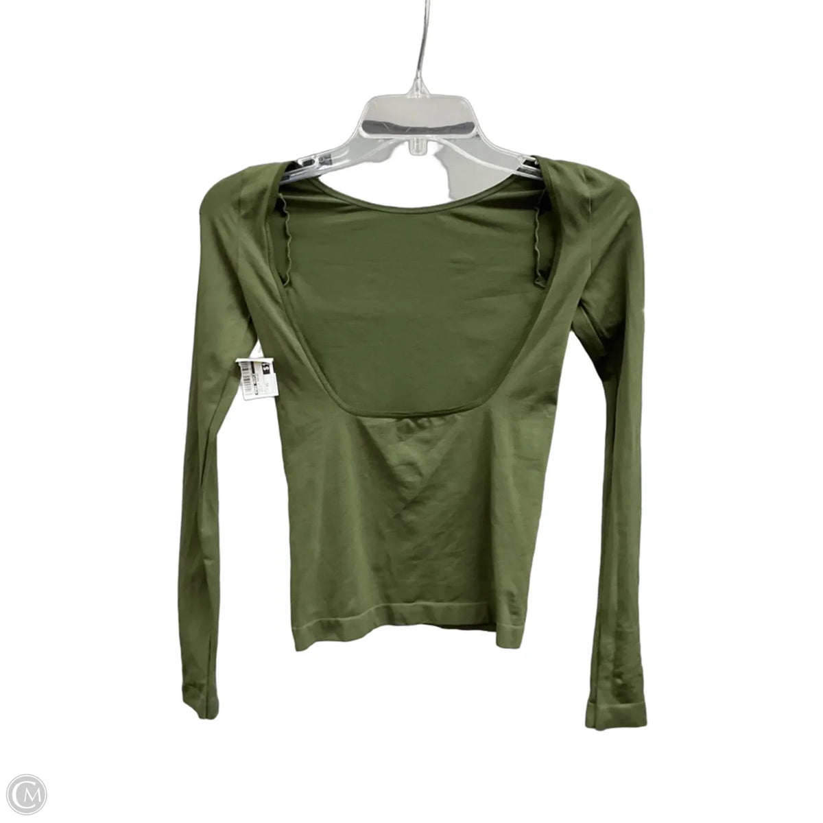 Top Long Sleeve Basic By Free People In Green, Size: Xs