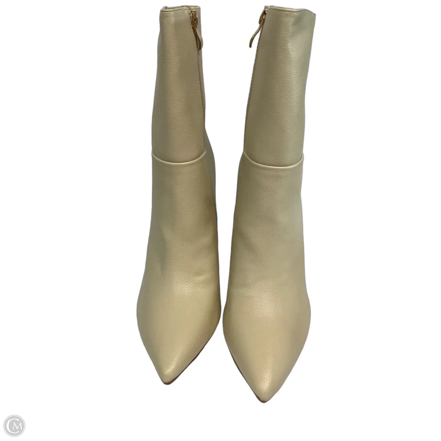 Boots Ankle Heels By Lulus In Cream, Size: 11