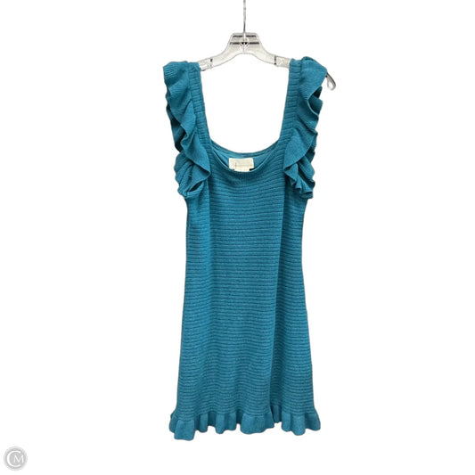 Dress Casual Midi By Anthropologie In Blue, Size: S