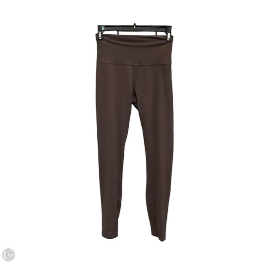 Athletic Leggings By Lululemon In Brown, Size: 4