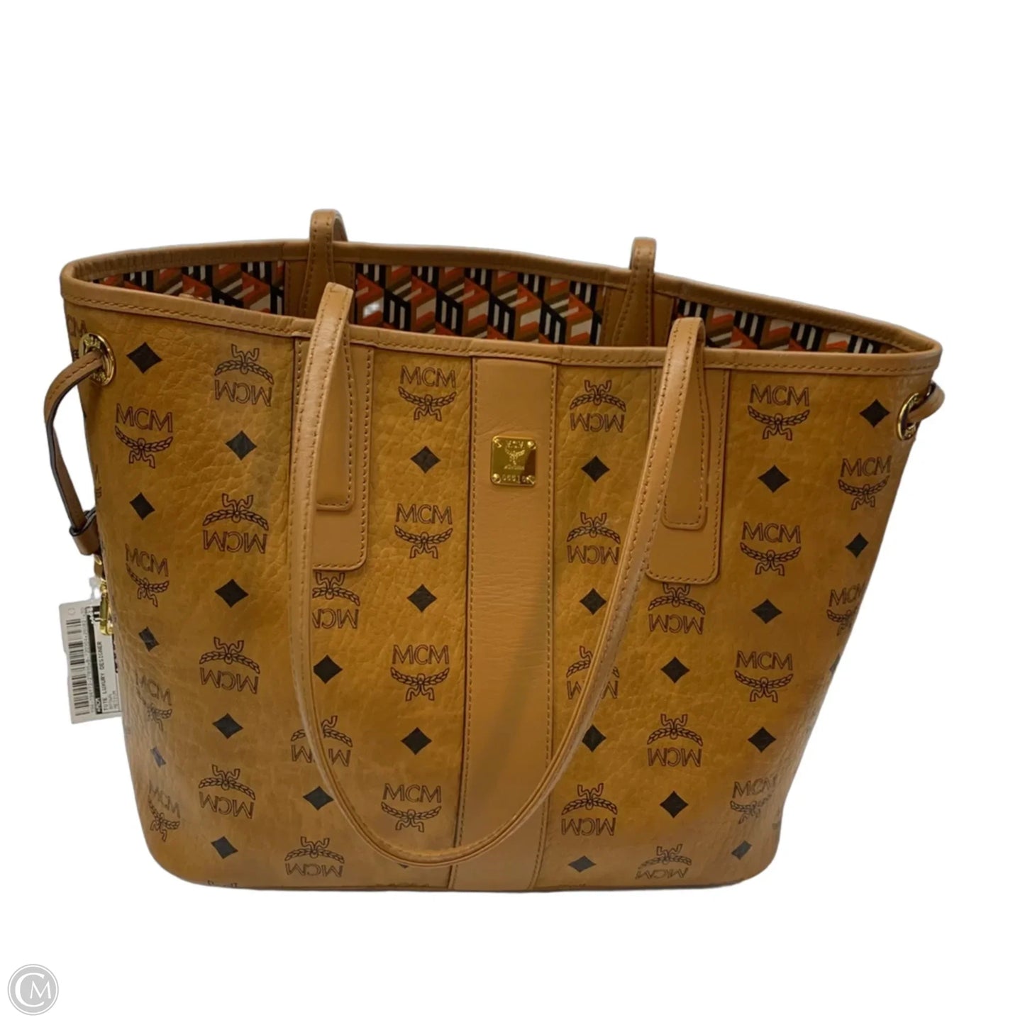 Tote Luxury Designer By Mcm, Size: Medium