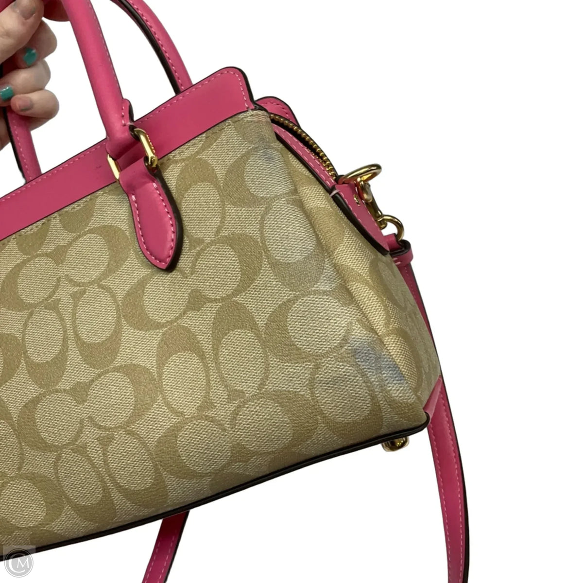 Crossbody Designer By Coach, Size: Medium