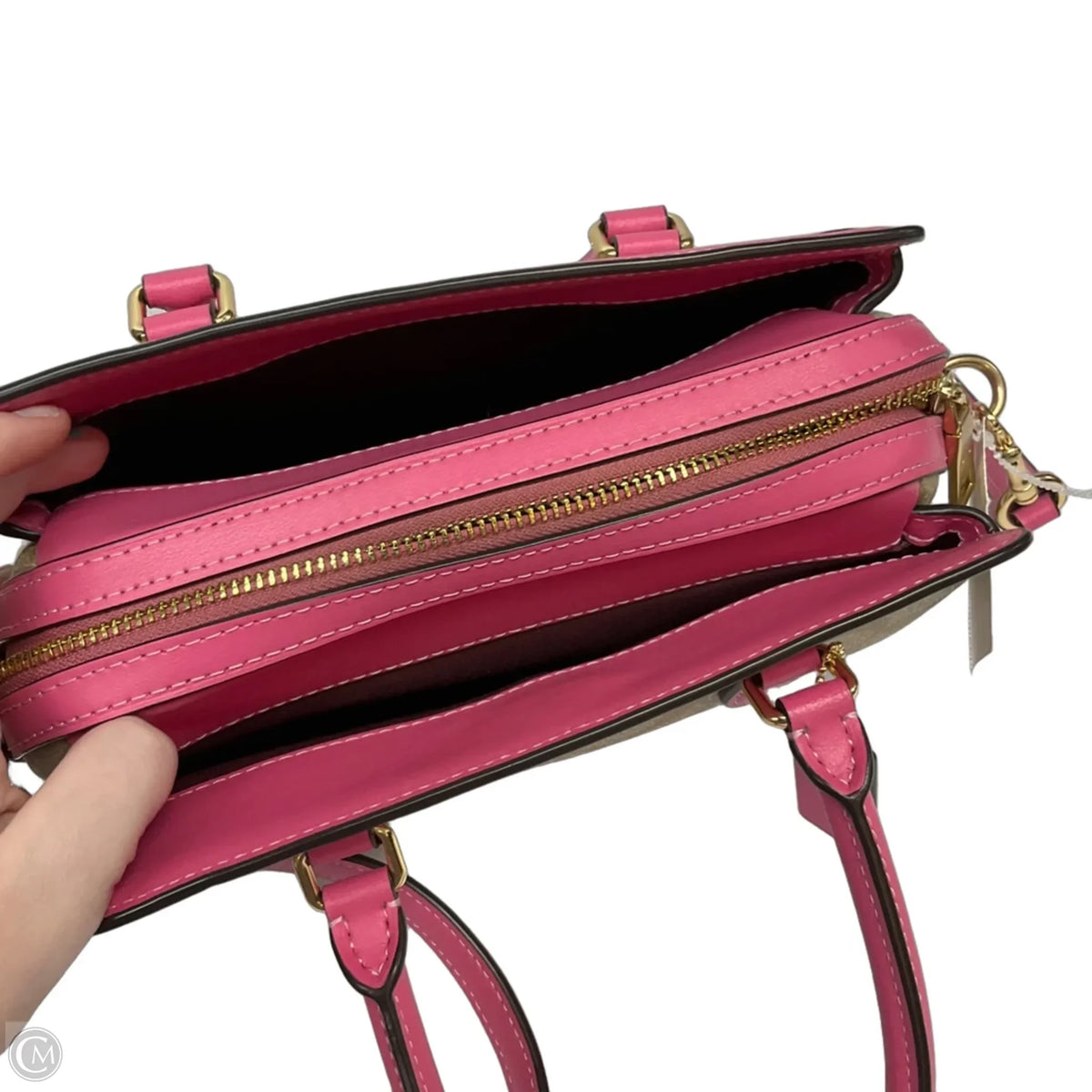 Crossbody Designer By Coach, Size: Medium